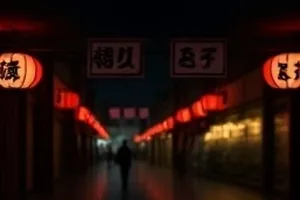 长夜副驾驶封面：夜班车内后视镜里的街灯与空着的副驾驶座