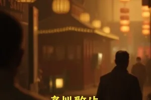 逆光剪辑室封面：剪辑台上的时间线窗口与逆光中的人影