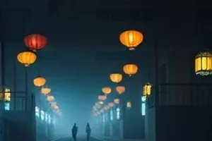 半盏灯工作室封面：深夜亮着一盏台灯的小工作间